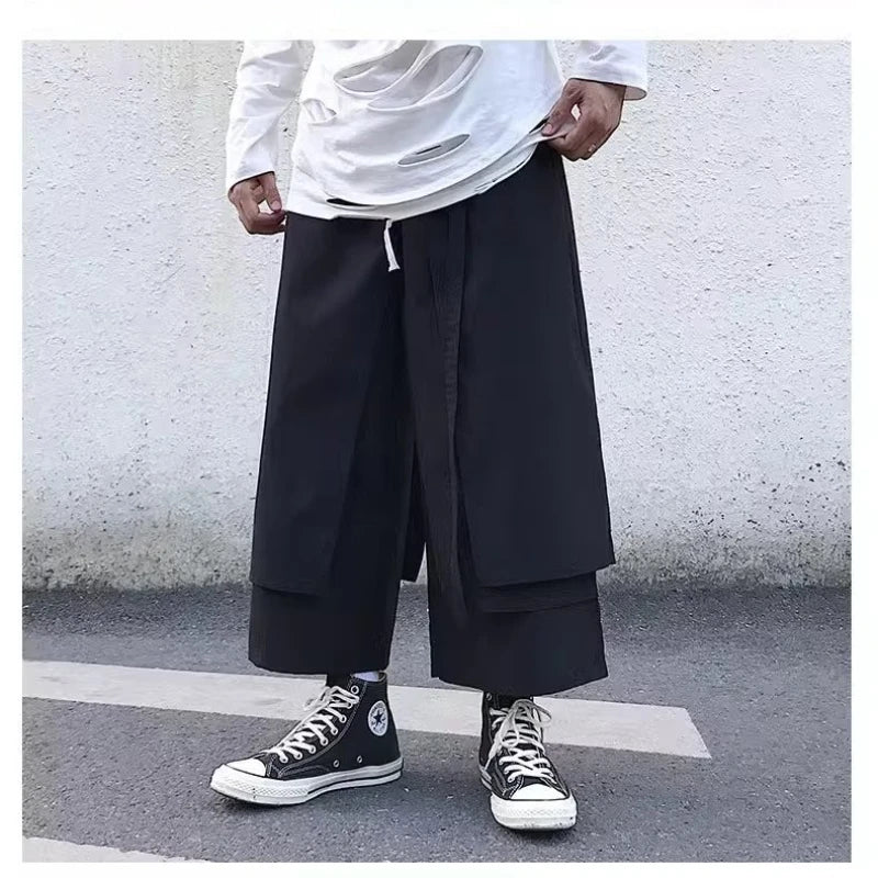 BlueStripe Vintage Khaki Overalls