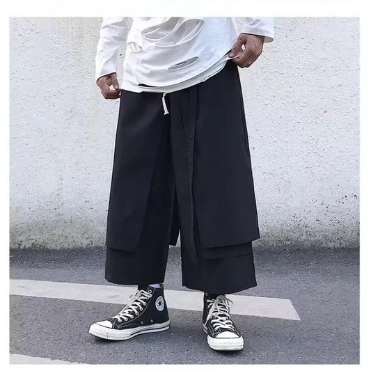 BlueStripe Vintage Khaki Overalls