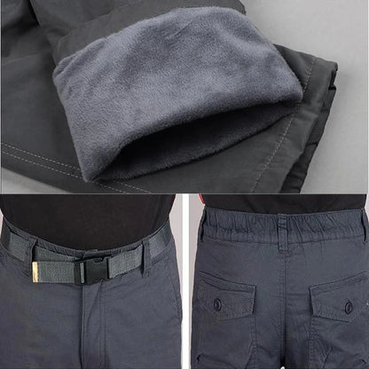 Men's Fleece Cargo Pants