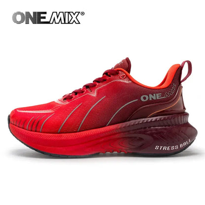ONEMIX White Road Running Shoes for Men Air Cushion Outdoor Sport Shoes Male Trainers Summer Jogging Shoes Women Footwear - Chicchar Fashion