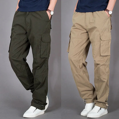 Mens Fleece Cargo Pants