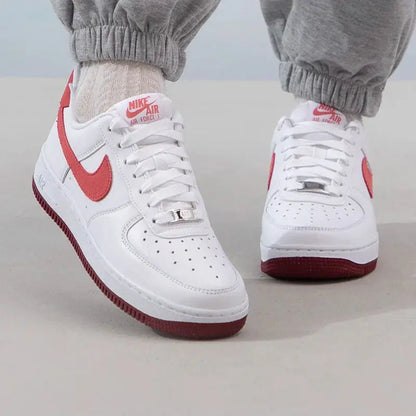 Nike Air Force 1 Women's Sneakers Fashionable Daily Casual Shoes Wear-Resistant Wrapped Sports Shoes Fq7626-100 - Chicchar Fashion