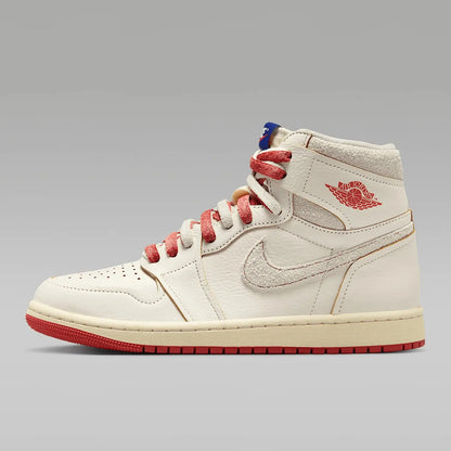 Nike genuine 2025 JORDAN men's and women's lace up classic non slip board shoes DB4612-100 - Chicchar Fashion