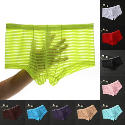 Transparent Ice Silk Boxers Chicchar Fashion