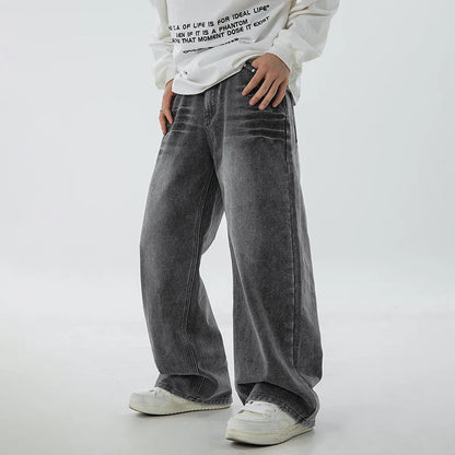 Retro Baggy Denim Jeans Men