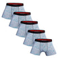 5-Pack Cotton Spandex Boxers Chicchar Fashion