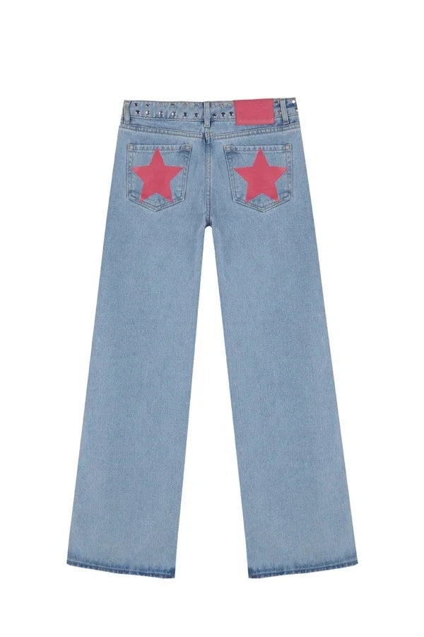 Retro Star Straight Jeans