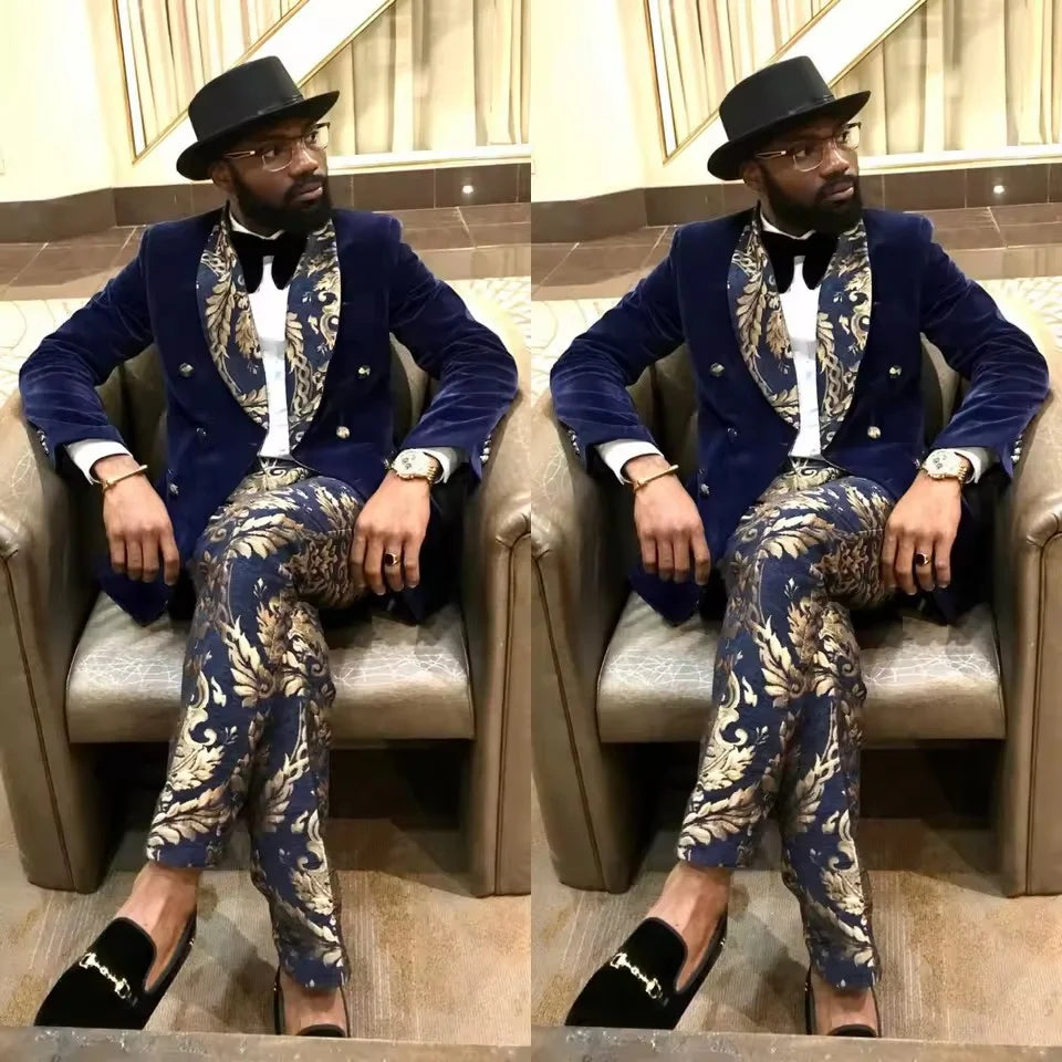 Houndstooth Cotton Suit Set