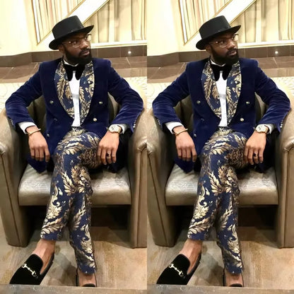 Houndstooth Cotton Suit Set