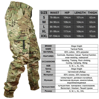 Ripstop Tactical Cargo Joggers