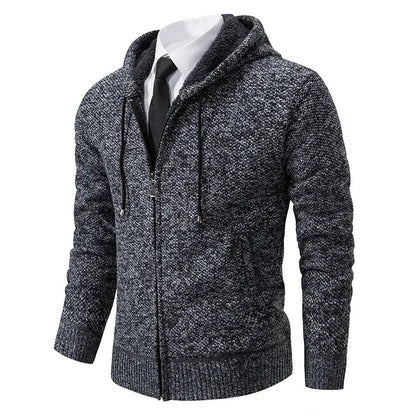Stand Collar Fleece Cardigan Chicchar Fashion