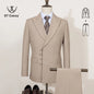 Double Breasted Slim Fit Suit