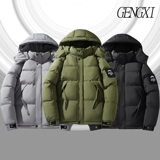 Detachable Hood Cotton Jacket