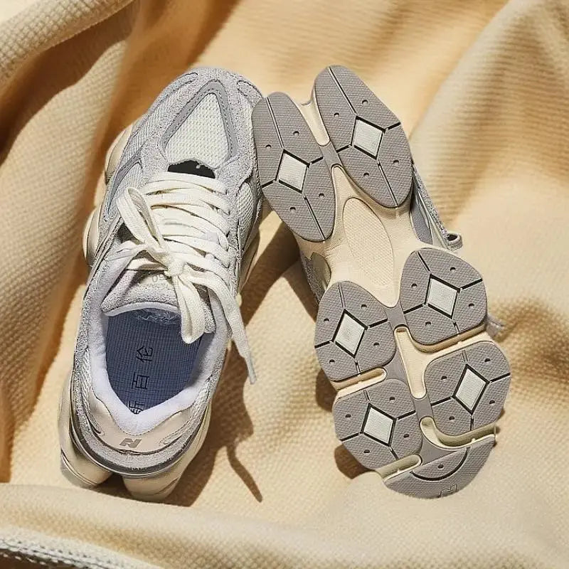 9060 Autumn & Winter New Small Elephant Hoof Shoes - Unisex Versatile, Retro Dad Sneakers, Non-Slip Runners versatile - Chicchar Fashion