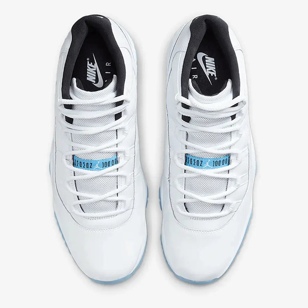 Nike Jordan Air Jordan 11 Men's Lightweight Basketball Shoes Legend Blue Durable High-top Retro Cushioning And Laces CT8012-104 - Chicchar Fashion