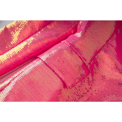 Fuchsia Sequin Blazer 2PC