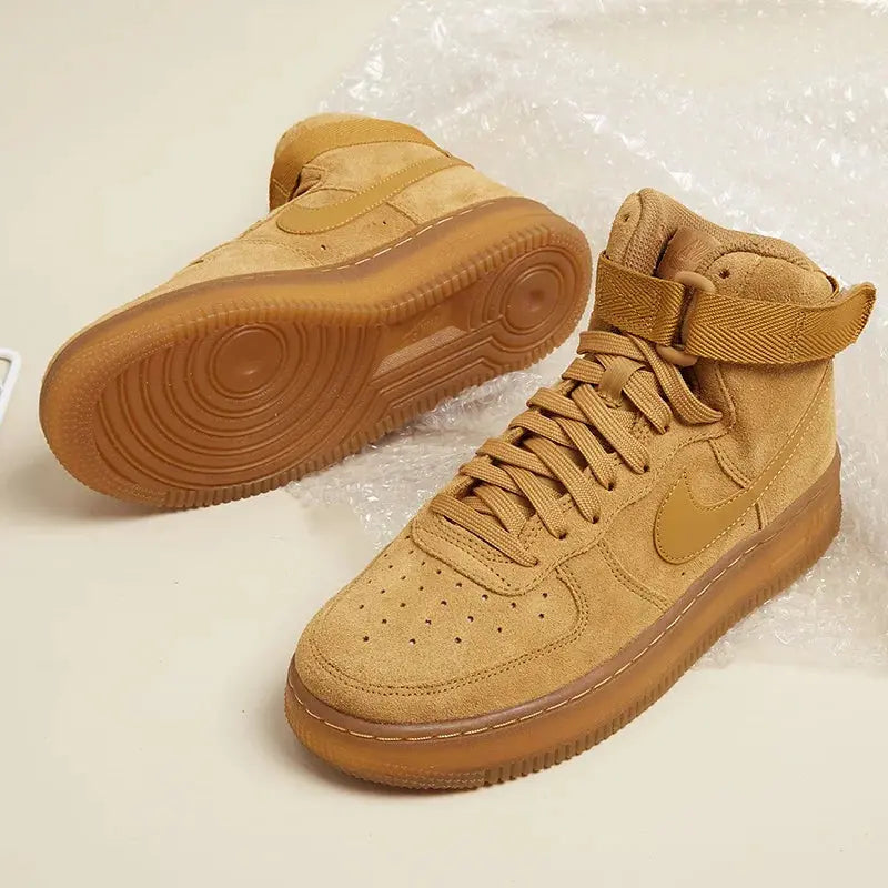 Nike Women's Sneakers Air Force 1 High Lv8 3 (Gs) Lightweight Low-Top Casual Shoes Fashionable Sports Shoes Ck0262-700 - Chicchar Fashion