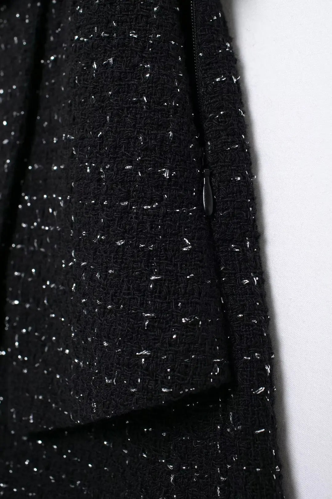 High Waist Textured Skort