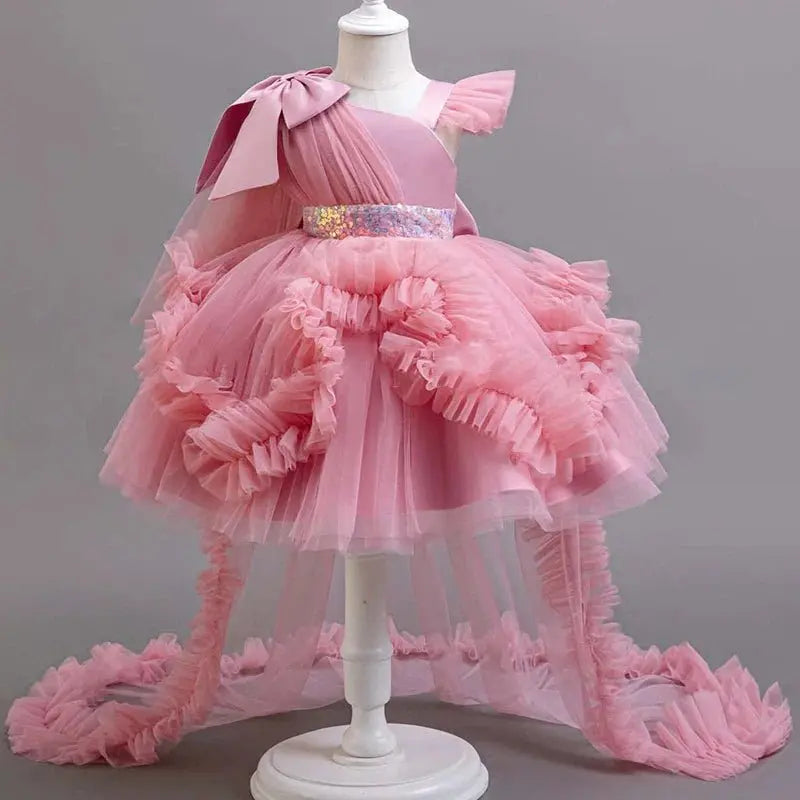 Pink Princess Party Dress - Chicchar Fashion