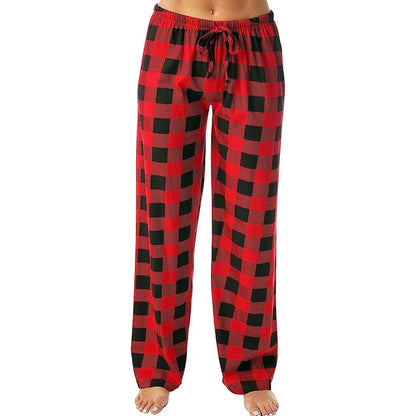 Cozy Plaid Pajama Pants - Chicchar Fashion