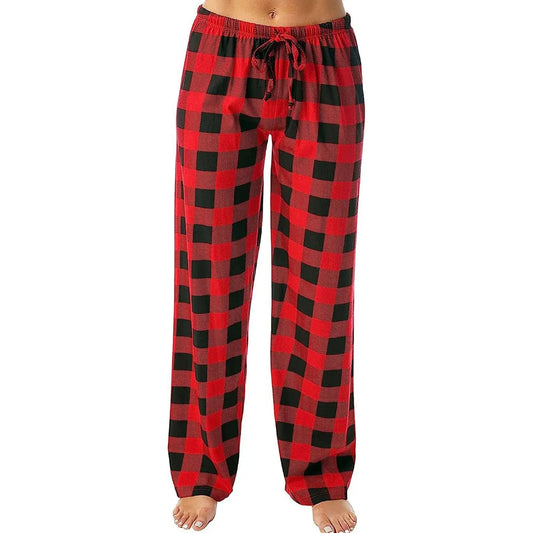 Cozy Plaid Pajama Pants - Chicchar Fashion