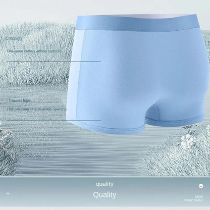 Ice Silk Antibacterial Boxers Chicchar Fashion