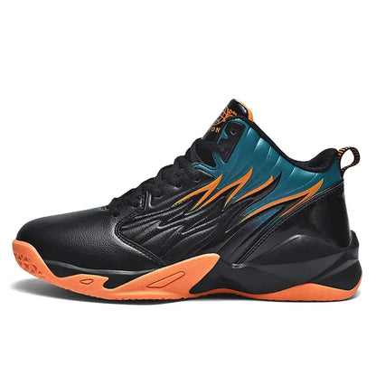 Men Basketball Shoes Comfort Casual Field Training Breathe Rebound Anti Slip Outdoor Sports Basketball Boots for Man - Chicchar Fashion