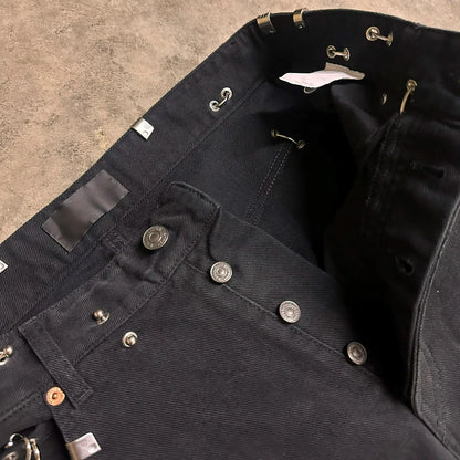 Y2K Pierced Baggy Denim