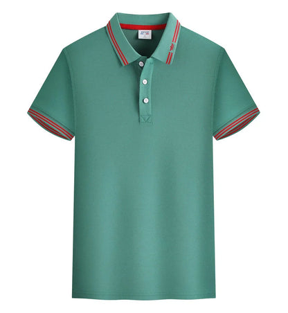 Breathable Cotton Polo Tee