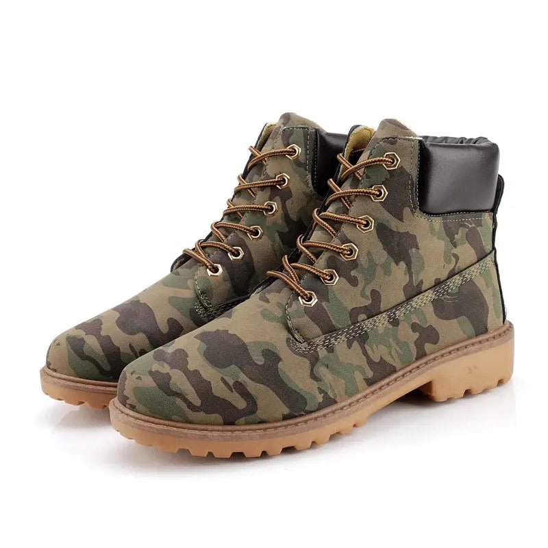 Hot Sale 2022 New Winter Shoes Men's Flat Boots Fashion Warm Shoes Brand Men's Ankle Boots Plus Size 46 Chicchar Fashion