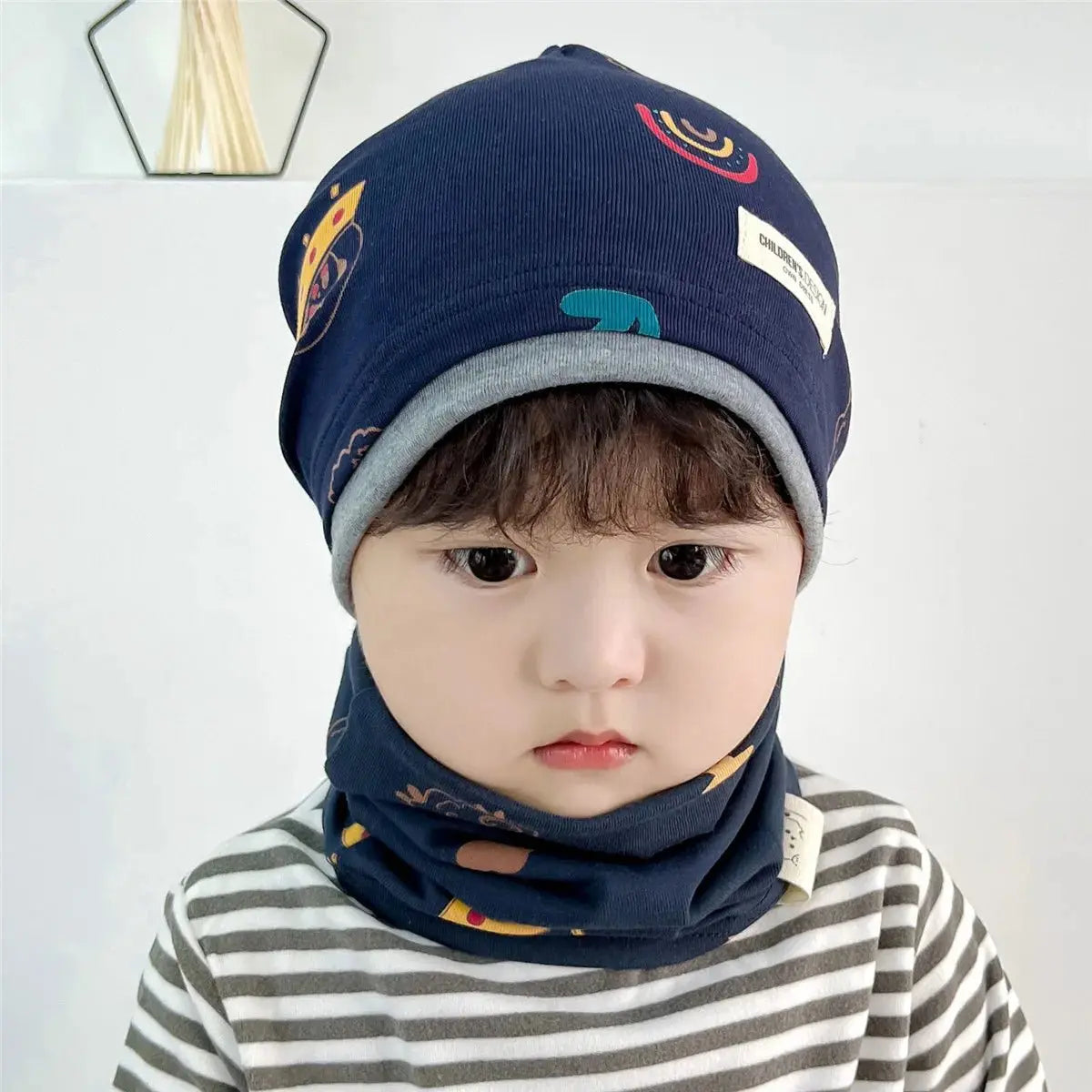 Panda Adventure Kids Beanie Set - Chicchar Fashion