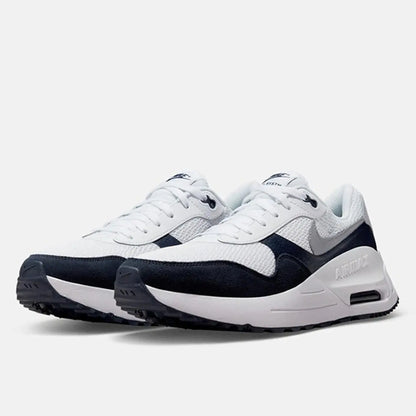 Nike Air Max SYS™ Double-Layered Durable Low-Top Men's Sports Casual Shoes White And Blue Lightweight Running Shoes DM9537-102 - Chicchar Fashion