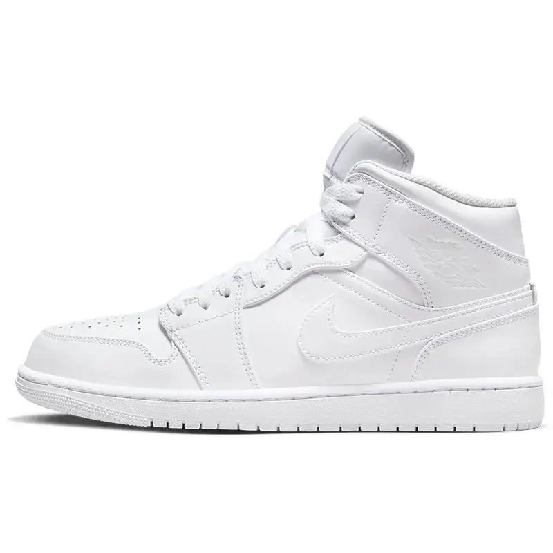 Nike genuine Air Jordan 1 Men's Casual Wear-Resistant Sneakers 554724-136 - Chicchar Fashion
