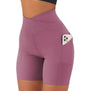 Women's Cross Waist With Pockets Yoga Pants - Chicchar Fashion