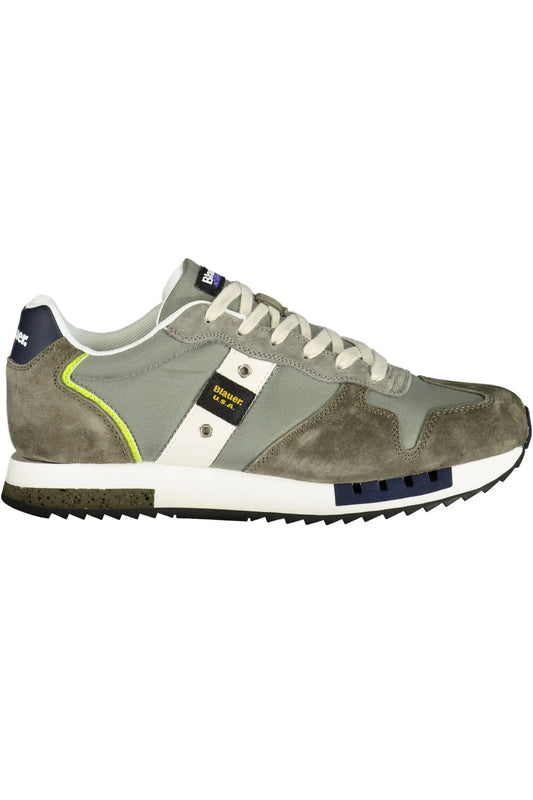 BLAUER SPORTS SHOES MEN GREEN - Chicchar Fashion