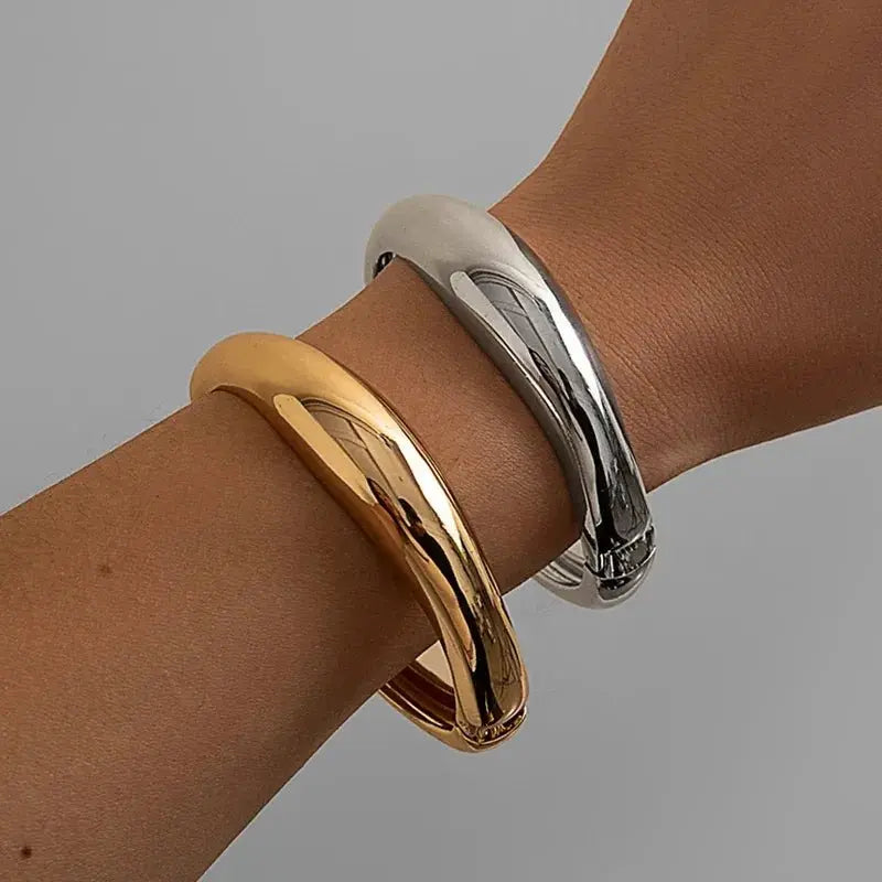 Creative Punk Metal Bangle Bracelet - Chicchar Fashion