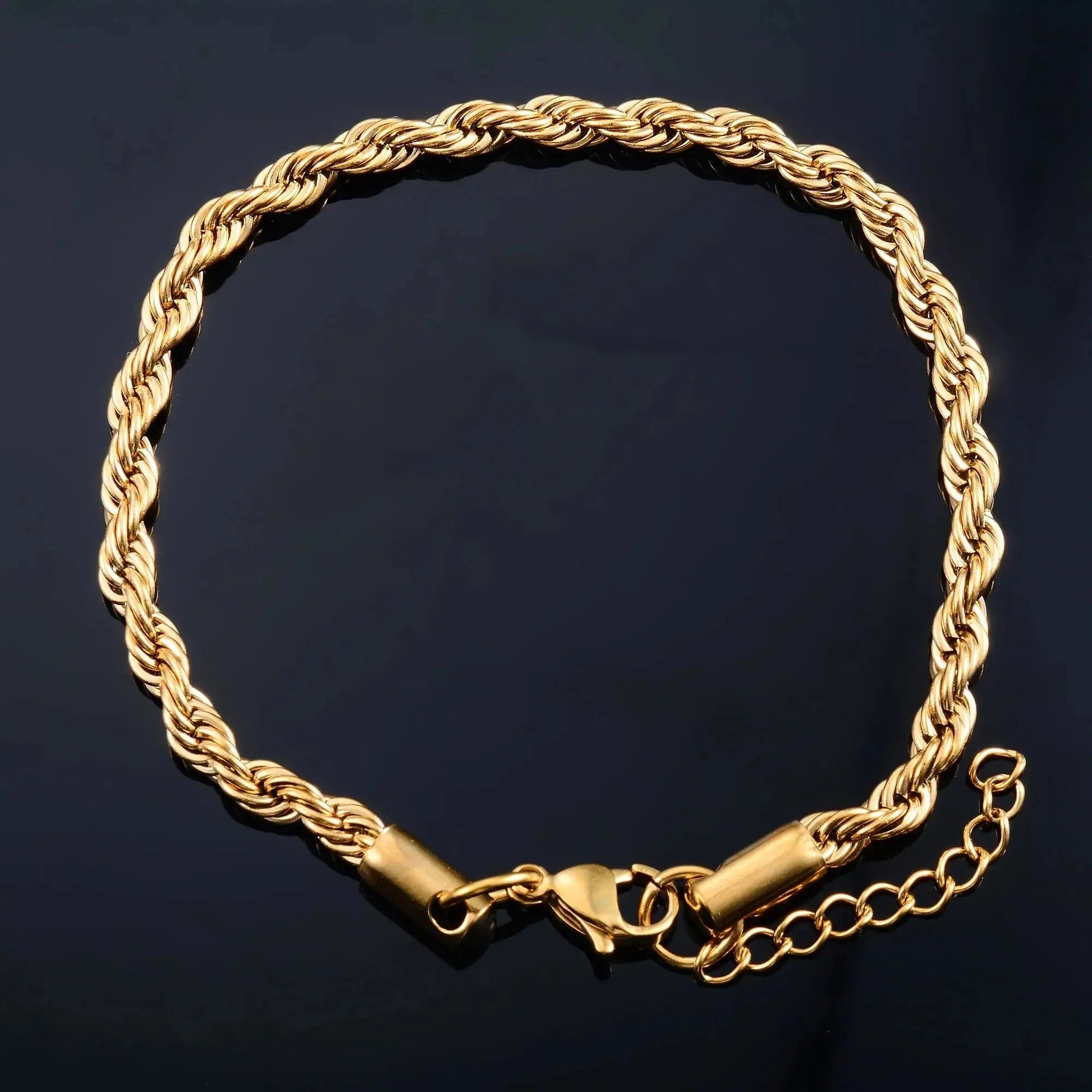 Stainless Steel Rope Chain Bracelet - Chicchar Fashion