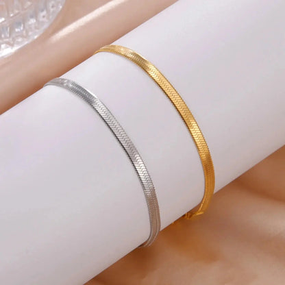 Stainless Steel Snake Chain Bracelet - Chicchar Fashion