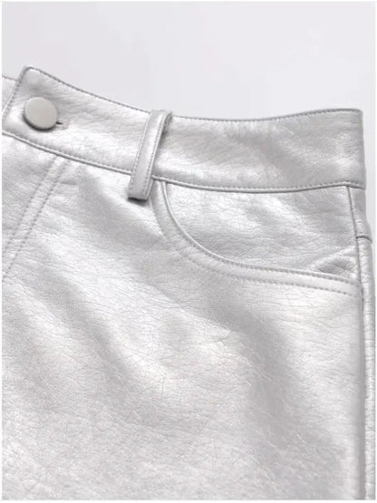 Chic High-Waist Skirt - Chicchar Fashion