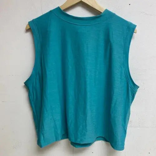 Spearmint Relaxed Mock Neck Tank - Chicchar Fashion