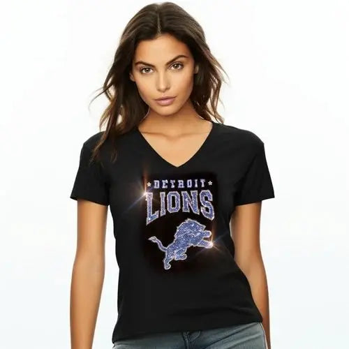 Sparkling Lions Fan Tee - Chicchar Fashion