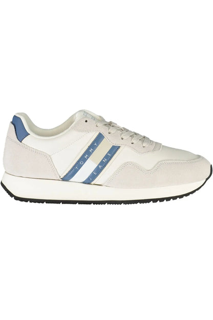 TOMMY HILFIGER MEN'S SPORTS SHOES WHITE - Chicchar Fashion