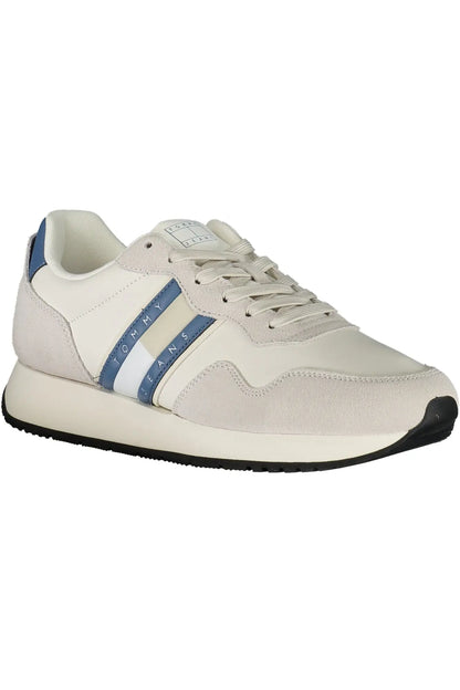 TOMMY HILFIGER MEN'S SPORTS SHOES WHITE - Chicchar Fashion