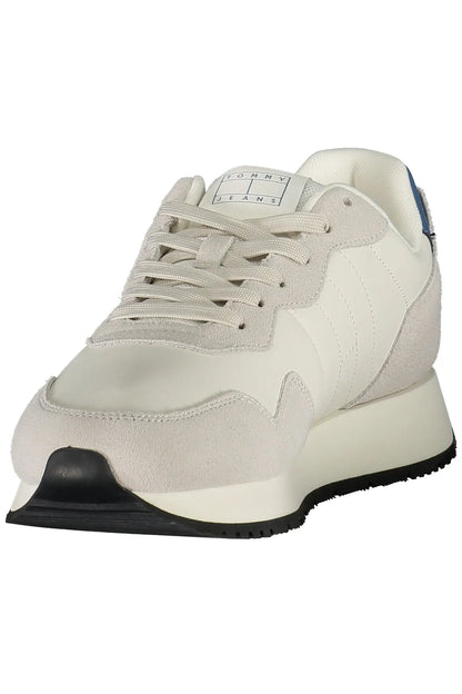 TOMMY HILFIGER MEN'S SPORTS SHOES WHITE - Chicchar Fashion
