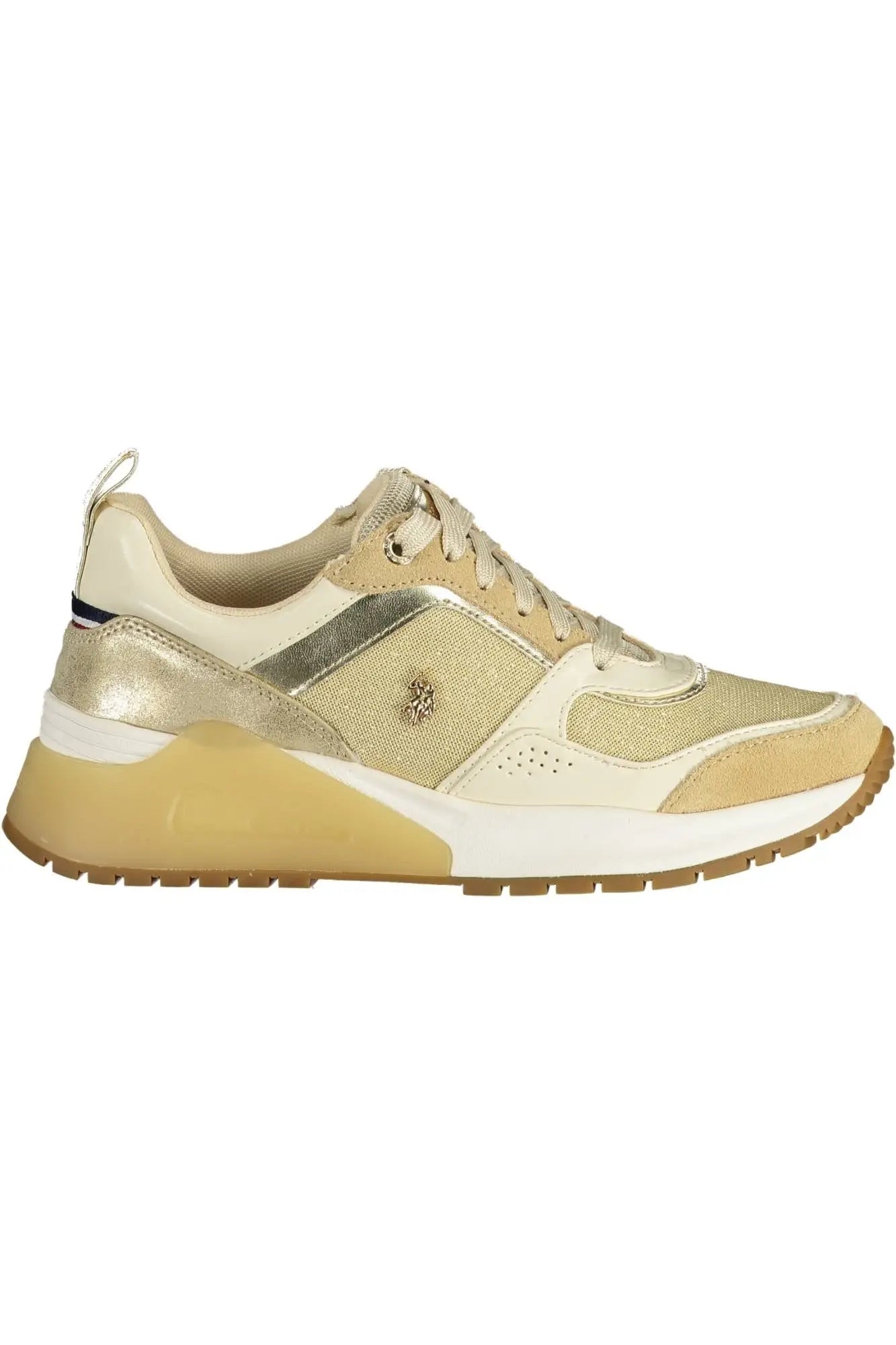 US POLO ASSN. SPORTS SHOES WOMAN GOLD - Chicchar Fashion