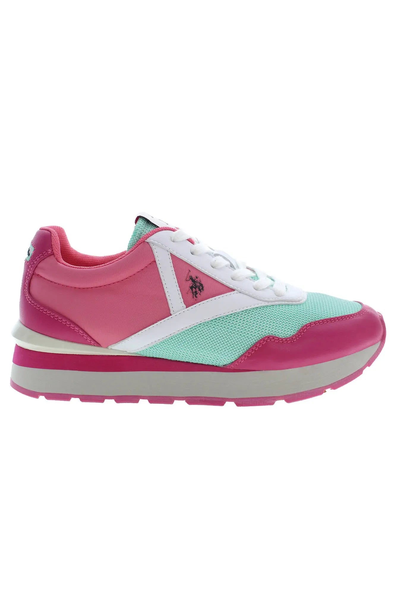 US POLO BEST PRICE WOMEN'S SPORTS FOOTWEAR PINK - Chicchar Fashion